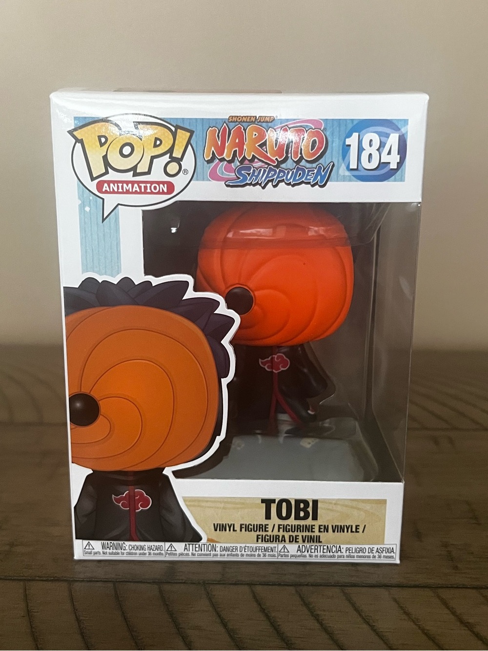 Funko POP! Animation: Naruto Shippuden Tobi Vinyl Figure #184